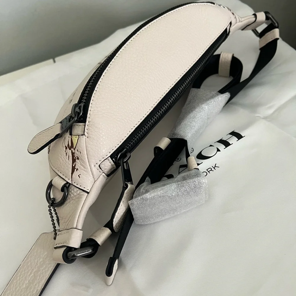 Coach Leather  Belt Bag - Picture 7 of 9